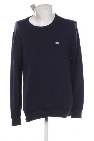 Pulover de bărbați Tommy Jeans, Mărime XL, Culoare Albastru, Preț 177,99 Lei