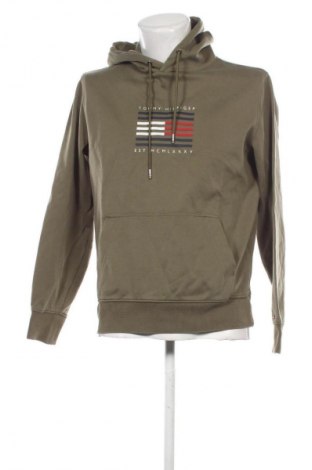 Мъжки суичър Tommy Hilfiger, Размер L, Цвят Зелен, Цена 82,99 лв.