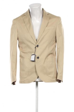 Herren Sakko Made In Italy, Größe L, Farbe Beige, Preis 47,52 €