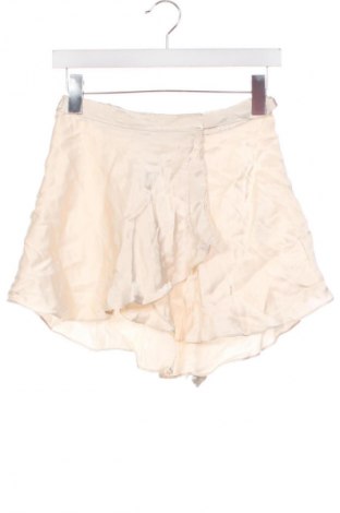 Fustă Bershka, Mărime XS, Culoare Ecru, Preț 19,99 Lei