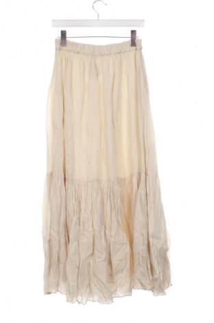 Rock Massimo Dutti, Größe XS, Farbe Ecru, Preis 31,82 €