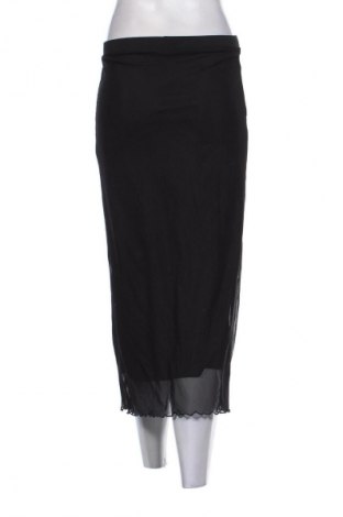 Fustă Stradivarius, Mărime M, Culoare Negru, Preț 58,67 Lei