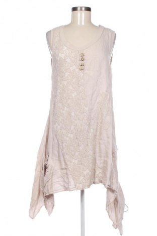 Rochie Made In Italy, Mărime M, Culoare Bej, Preț 73,98 Lei