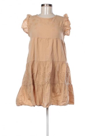 Kleid NEW COLLECTION, Größe M, Farbe Beige, Preis 18,99 €