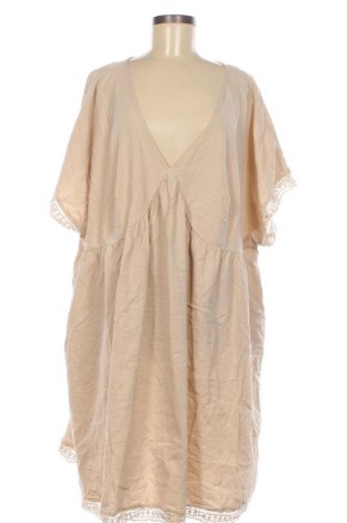 Rochie SHEIN, Mărime 5XL, Culoare Bej, Preț 74,81 Lei