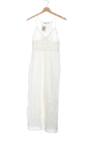 Kleid Zara, Größe XS, Farbe Weiß, Preis 23,99 €