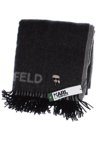 Szal Karl Lagerfeld, Kolor Szary, Cena 374,99 zł