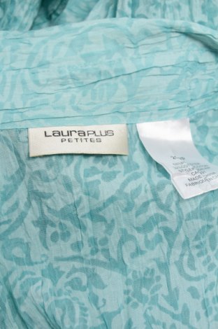 Γυναικείο πουκάμισο Laura Plus, Μέγεθος L, Χρώμα Μπλέ, Τιμή 8,66 €