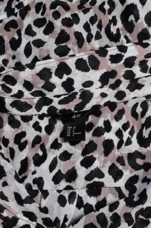 Γυναικείο πουκάμισο H&M, Μέγεθος XS, Χρώμα Πολύχρωμο, Τιμή 10,52 €