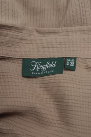 Γυναικείο πουκάμισο Kingfield, Μέγεθος M, Χρώμα  Μπέζ, Τιμή 9,28 €