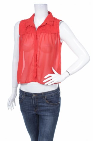 Γυναικείο πουκάμισο Monki, Μέγεθος S, Χρώμα Κόκκινο, Τιμή 9,28 €
