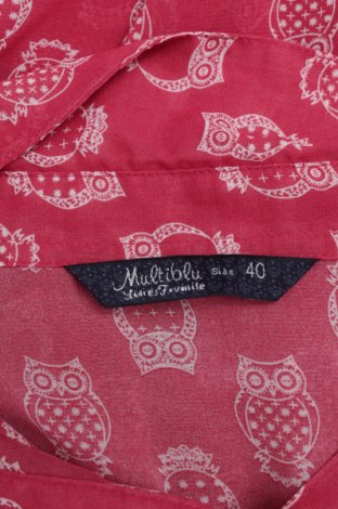 Γυναικείο πουκάμισο Multiblu, Μέγεθος M, Χρώμα Ρόζ , Τιμή 13,61 €