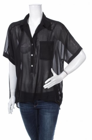 Γυναικείο πουκάμισο Super Star, Μέγεθος M, Χρώμα Μαύρο, Τιμή 9,90 €