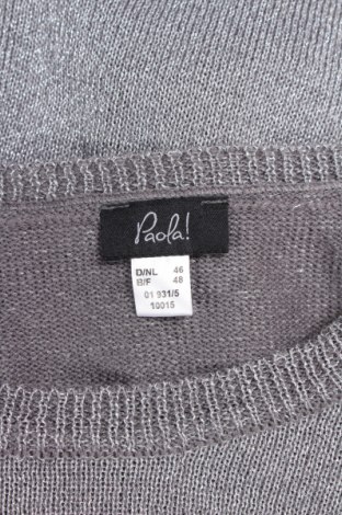 Дамски пуловер Paola, Размер XL, Цвят Сив, Цена 9,60 лв.
