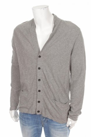 Jachetă tricotată de bărbați WE, Mărime XL, Culoare Gri, Preț 28,92 Lei