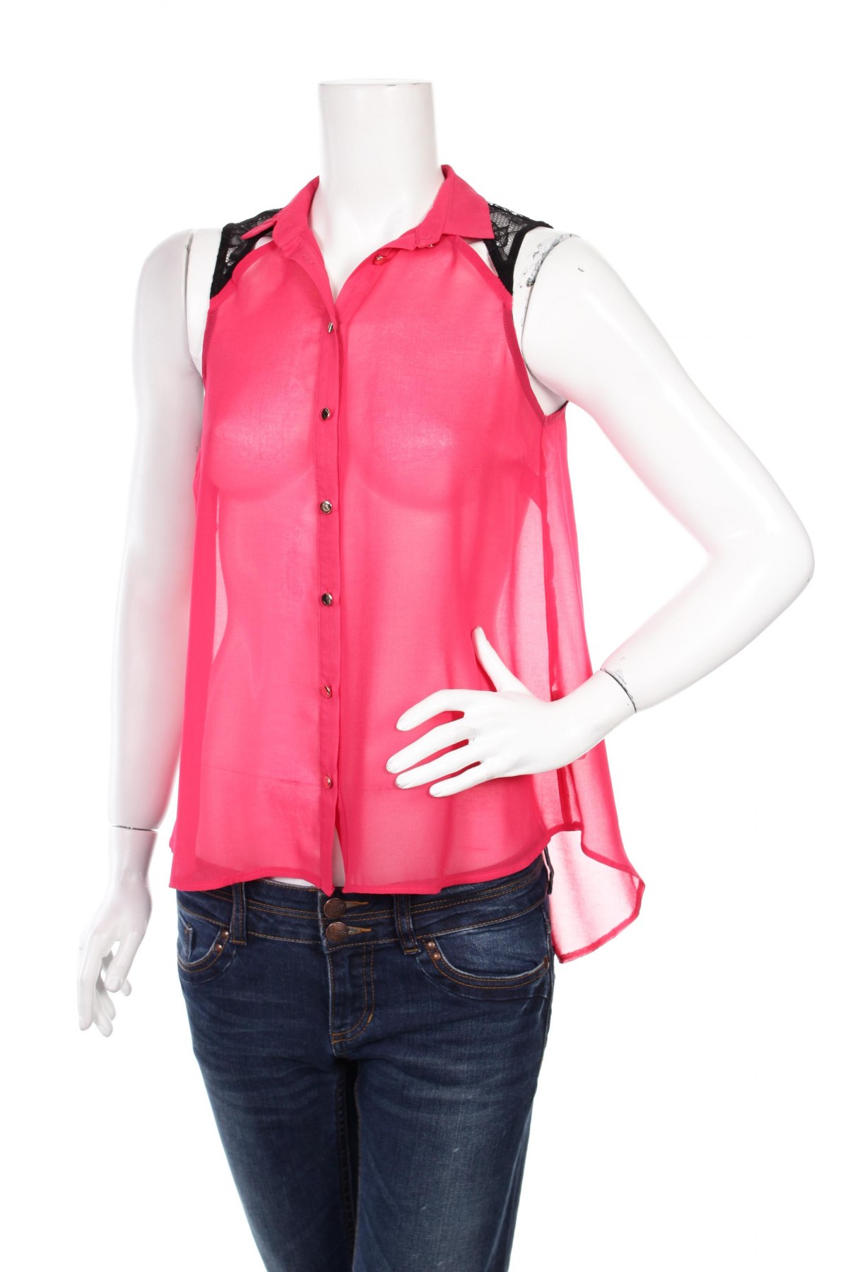 Γυναικείο πουκάμισο Atmosphere, Μέγεθος XS, Χρώμα Ρόζ , Τιμή 9,28 €