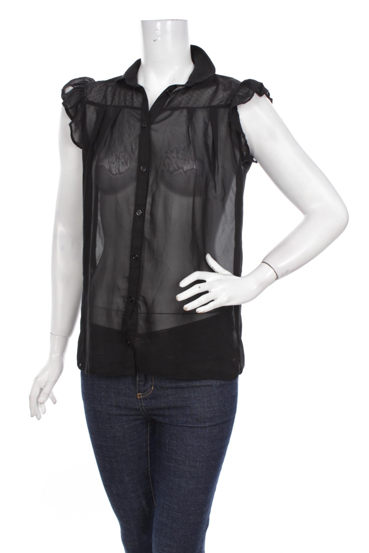 Γυναικείο πουκάμισο Atmosphere, Μέγεθος S, Χρώμα Μαύρο, Τιμή 10,52 €