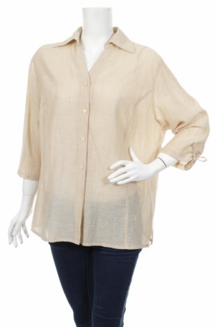 Γυναικείο πουκάμισο Bonita, Μέγεθος XL, Χρώμα  Μπέζ, Τιμή 15,98 €