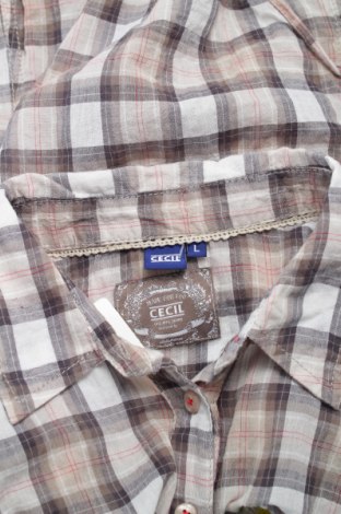 Γυναικείο πουκάμισο Cecil, Μέγεθος L, Χρώμα Γκρί, Τιμή 11,13 €