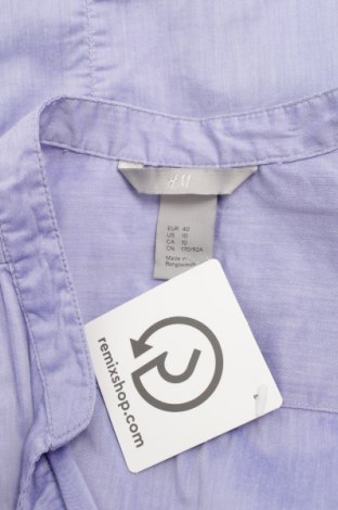 Γυναικείο πουκάμισο H&M, Μέγεθος M, Χρώμα Μπλέ, Τιμή 12,37 €