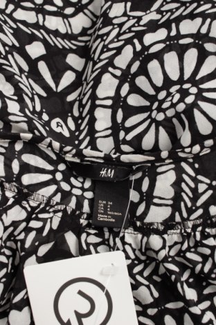 Γυναικείο πουκάμισο H&M, Μέγεθος XS, Χρώμα Μαύρο, Τιμή 14,23 €