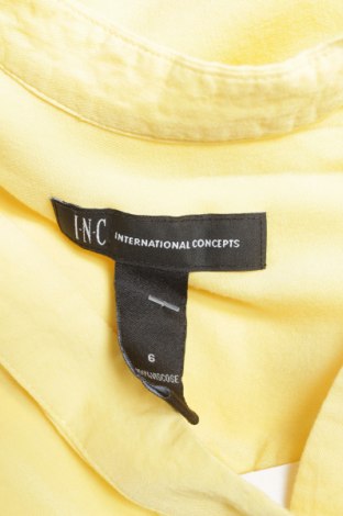 Γυναικείο πουκάμισο I.n.c - International Concepts, Μέγεθος S, Χρώμα Κίτρινο, Τιμή 16,08 €