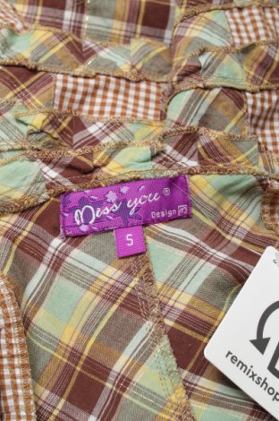Γυναικείο πουκάμισο Missyou, Μέγεθος S, Χρώμα Πολύχρωμο, Τιμή 11,13 €