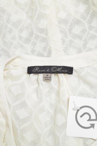 Γυναικείο πουκάμισο Rose & Olive, Μέγεθος M, Χρώμα Εκρού, Τιμή 17,53 €