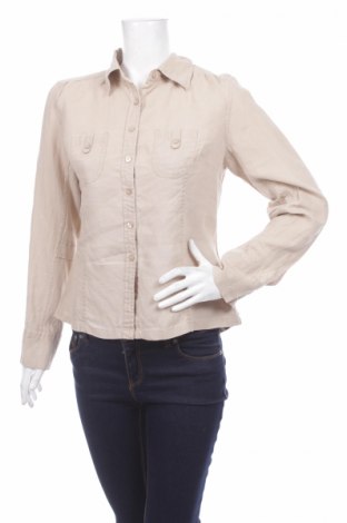 Γυναικείο πουκάμισο S.Oliver, Μέγεθος M, Χρώμα  Μπέζ, Τιμή 19,59 €