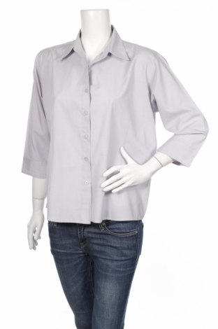 Γυναικείο πουκάμισο X-Mail, Μέγεθος XL, Χρώμα Γκρί, Τιμή 15,46 €