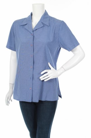 Γυναικείο πουκάμισο Zagora, Μέγεθος L, Χρώμα Μπλέ, Τιμή 14,74 €