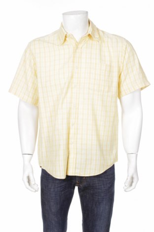 Мъжка риза Celio, Размер M, Цвят Жълт, Цена 17,00 лв.
