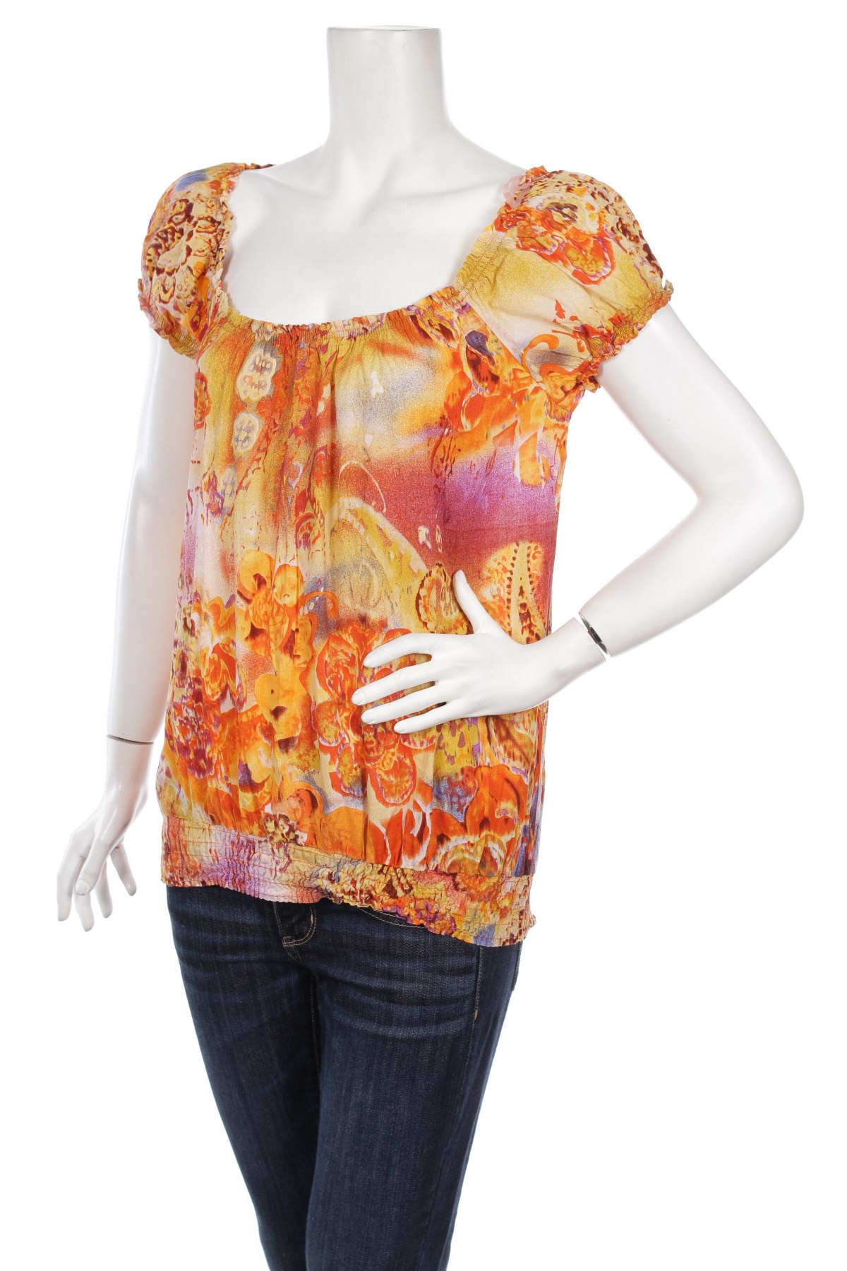Дамска блуза Gianni Rodini, Размер S, Цвят Многоцветен, Цена 18,00 лв.