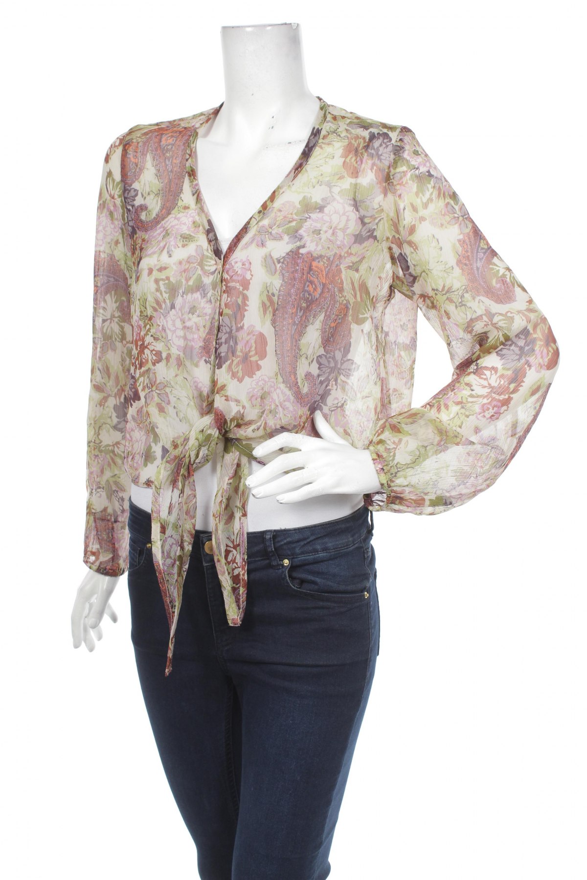 Γυναικείο πουκάμισο American Rag Cie, Μέγεθος M, Χρώμα Πολύχρωμο, Τιμή 16,08 €