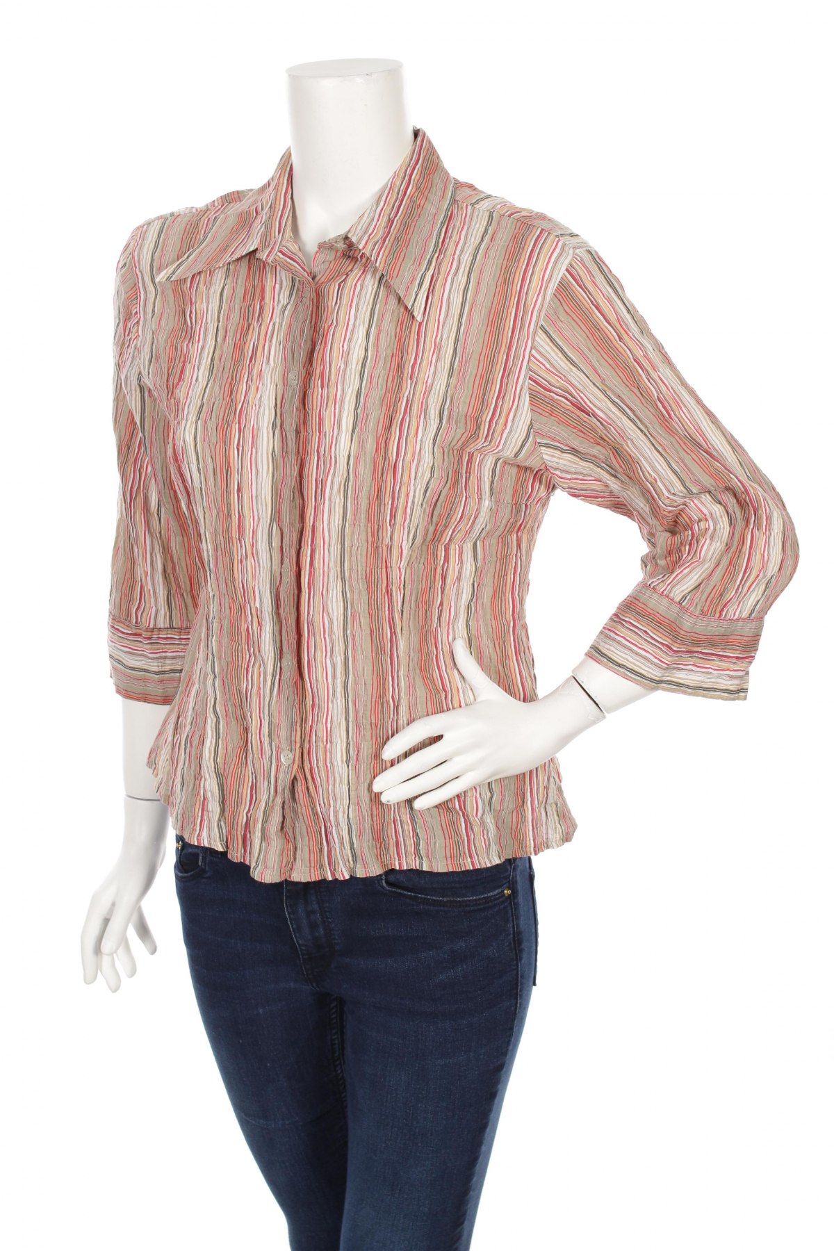 Γυναικείο πουκάμισο Biaggini, Μέγεθος L, Χρώμα Πολύχρωμο, Τιμή 16,08 €