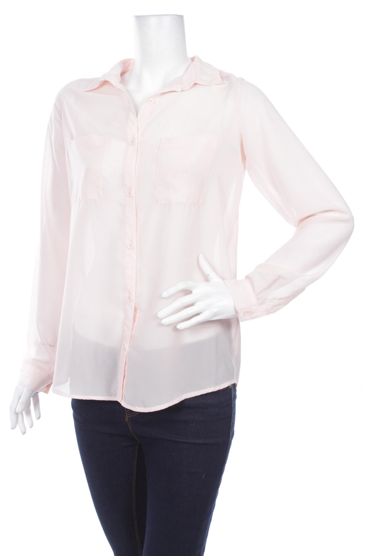 Γυναικείο πουκάμισο Gina Tricot, Μέγεθος S, Χρώμα Ρόζ , Τιμή 21,13 €