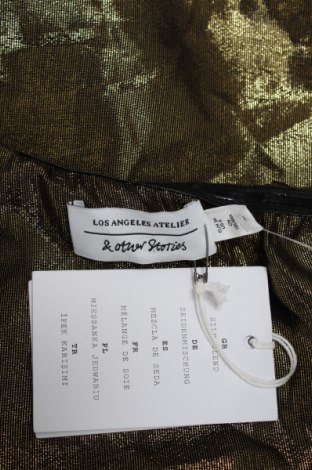 Дамска блуза & Other Stories, Размер S, Цвят Златист, Цена 187,20 лв.