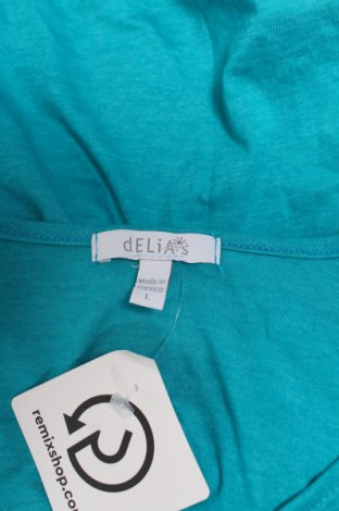 Дамска блуза Delia*s, Размер L, Цвят Син, Цена 18,00 лв.
