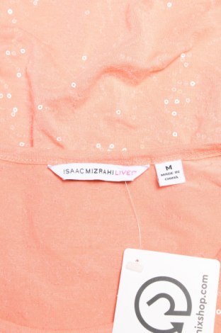 Дамска блуза Isaac Mizrahi, Размер M, Цвят Оранжев, Цена 28,00 лв.