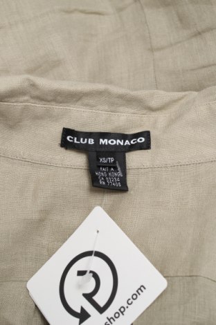 Дамска риза Club Monaco, Размер XS, Цвят Бежов, Цена 25,00 лв.