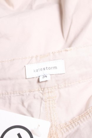 Дамски къс панталон Katestorm, Размер XS, Цвят Бежов, Цена 24,00 лв.