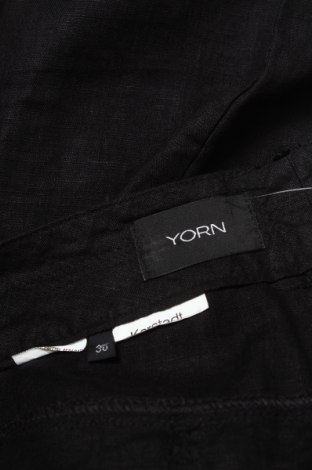 Дамски панталон Yorn, Размер S, Цвят Черен, Цена 23,00 лв.