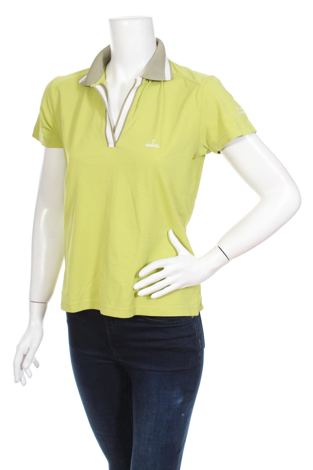 Дамска блуза Backtee, Размер M, Цвят Зелен, Цена 17,00 лв.