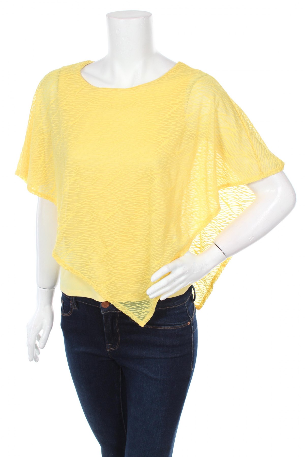 Дамска блуза Laura Petites, Размер XS, Цвят Жълт, Цена 31,00 лв.