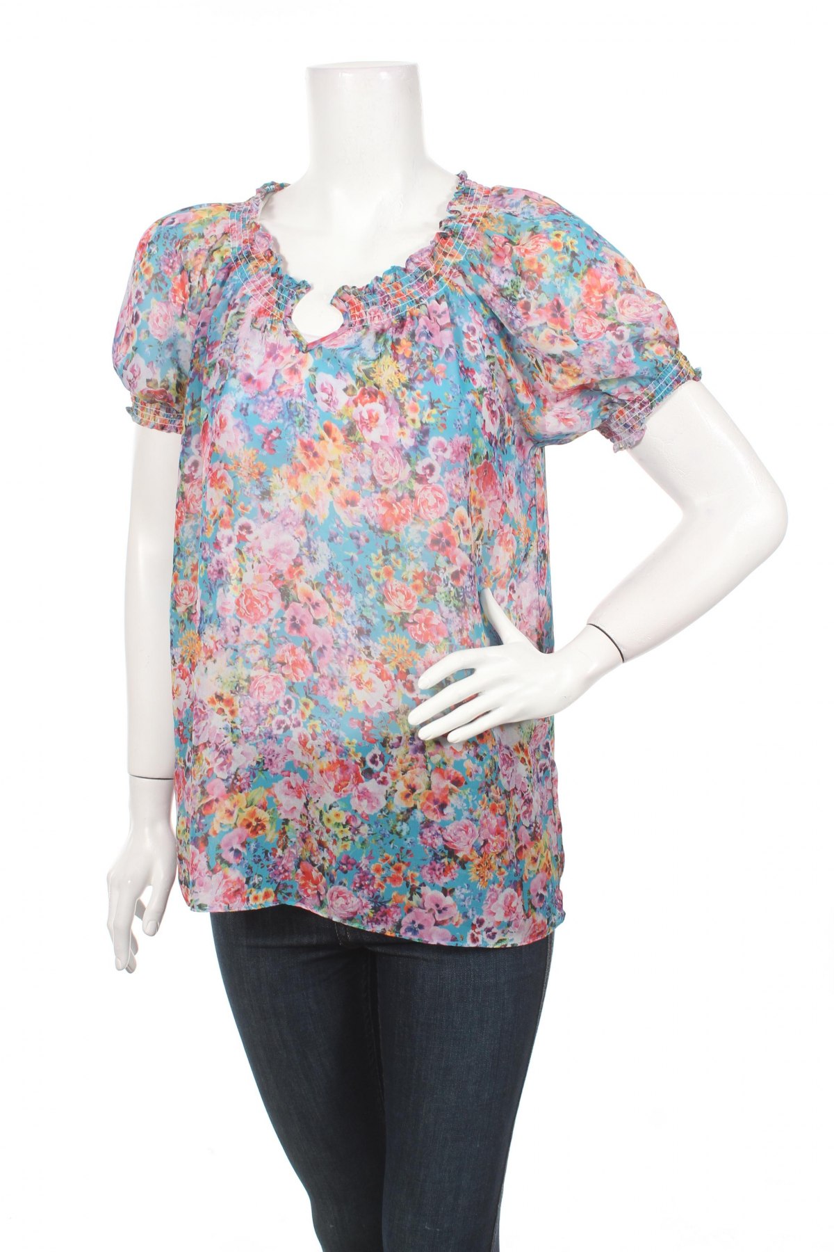 Дамска блуза Malvin, Размер L, Цвят Многоцветен, Цена 27,00 лв.