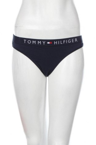 Bikini Tommy Hilfiger, Größe L, Farbe Blau, 91% Baumwolle, 9% Elastan, Preis 21,47 €