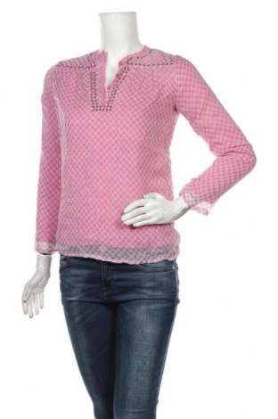 Дамска блуза Antik Batik, Размер S, Цвят Розов, Коприна, Цена 279,00 лв.