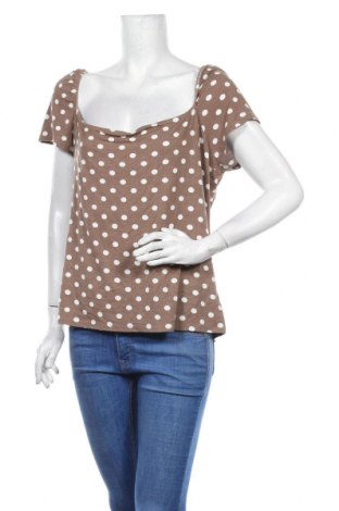 Γυναικεία μπλούζα Dorothy Perkins, Μέγεθος XL, Χρώμα Καφέ, Τιμή 16,70 €