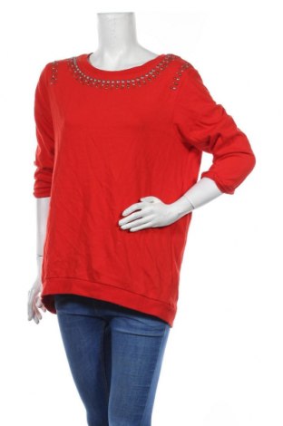 Bluză de femei H&M, Mărime L, Culoare Roșu, 60% bumbac, 40% poliester, Preț 34,32 Lei