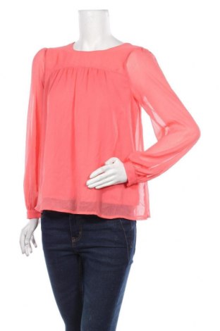 Дамска блуза H&M, Размер XS, Цвят Розов, Полиестер, Цена 12,08 лв.